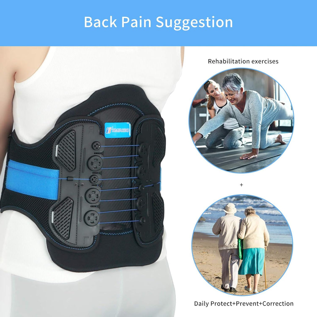 CYBERTECH Lumbar Decompression Support Belt with Dual Pulley System

