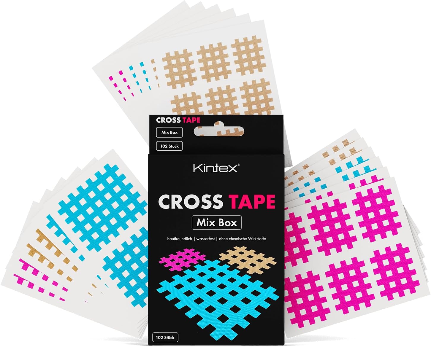 Kintex Cross Tape Acupuncture Trigger Point Grid Plaster

