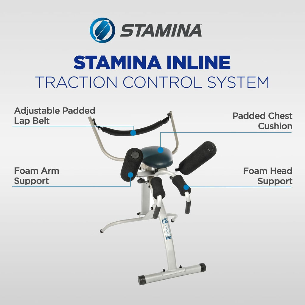 Stamina InLine Traction Control System Spinal Decompression & Back Stretch Machine

