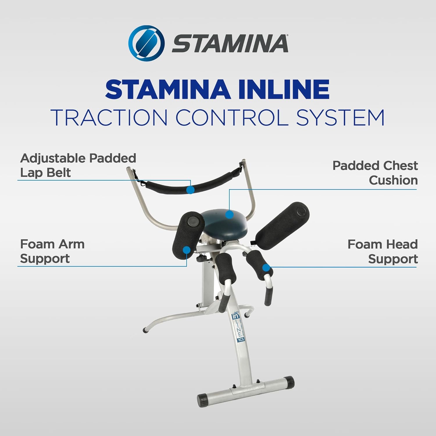 Stamina InLine Traction Control System Spinal Decompression & Back Stretch Machine

