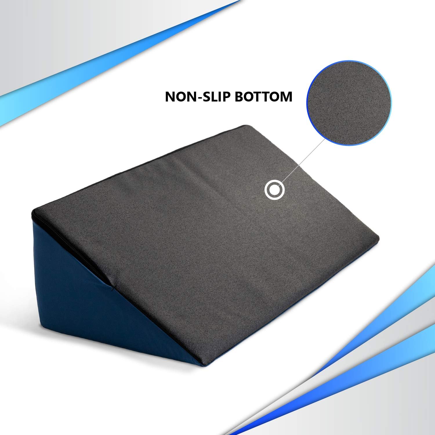 NYOrtho Positioning Wedge Bed Wedge Pillow for Pressure Relief and Alignment

