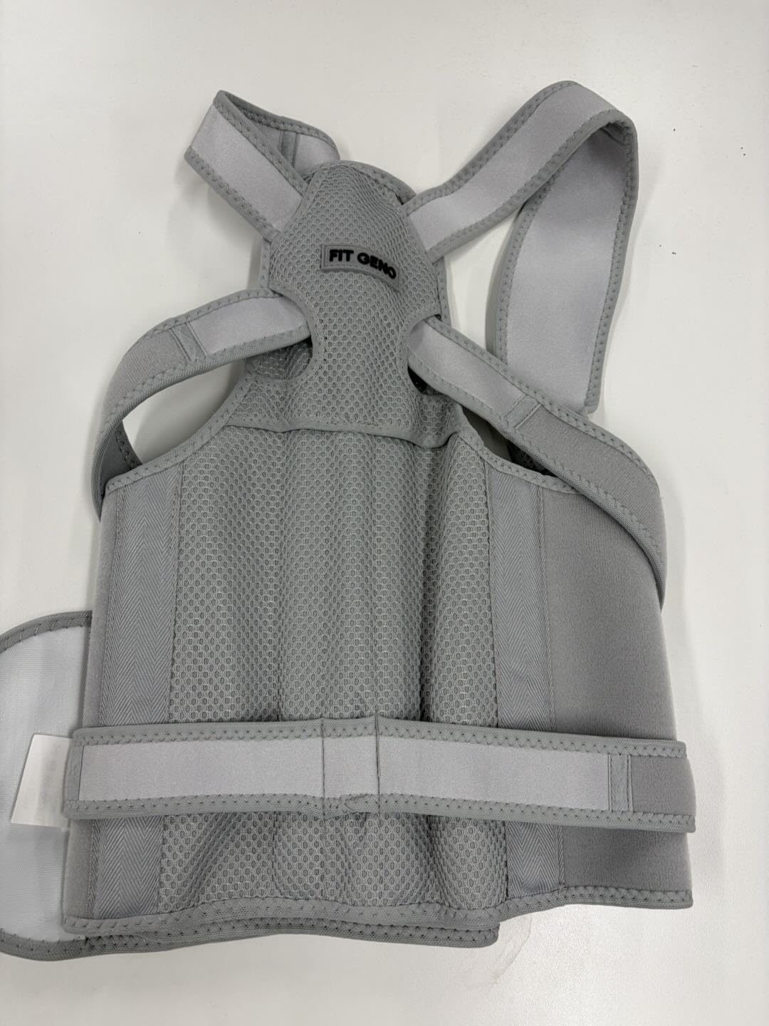 Fit Geno Posture Corrector Adjustable Back Brace for Neck, Shoulder & Full Back Pain

