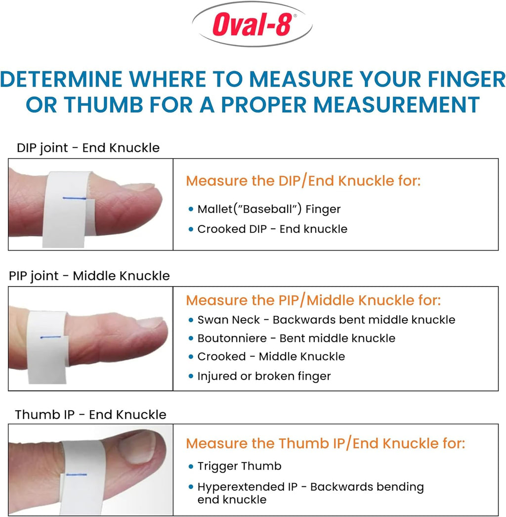 Oval-8 Finger Splint Multi-Size Assortment

