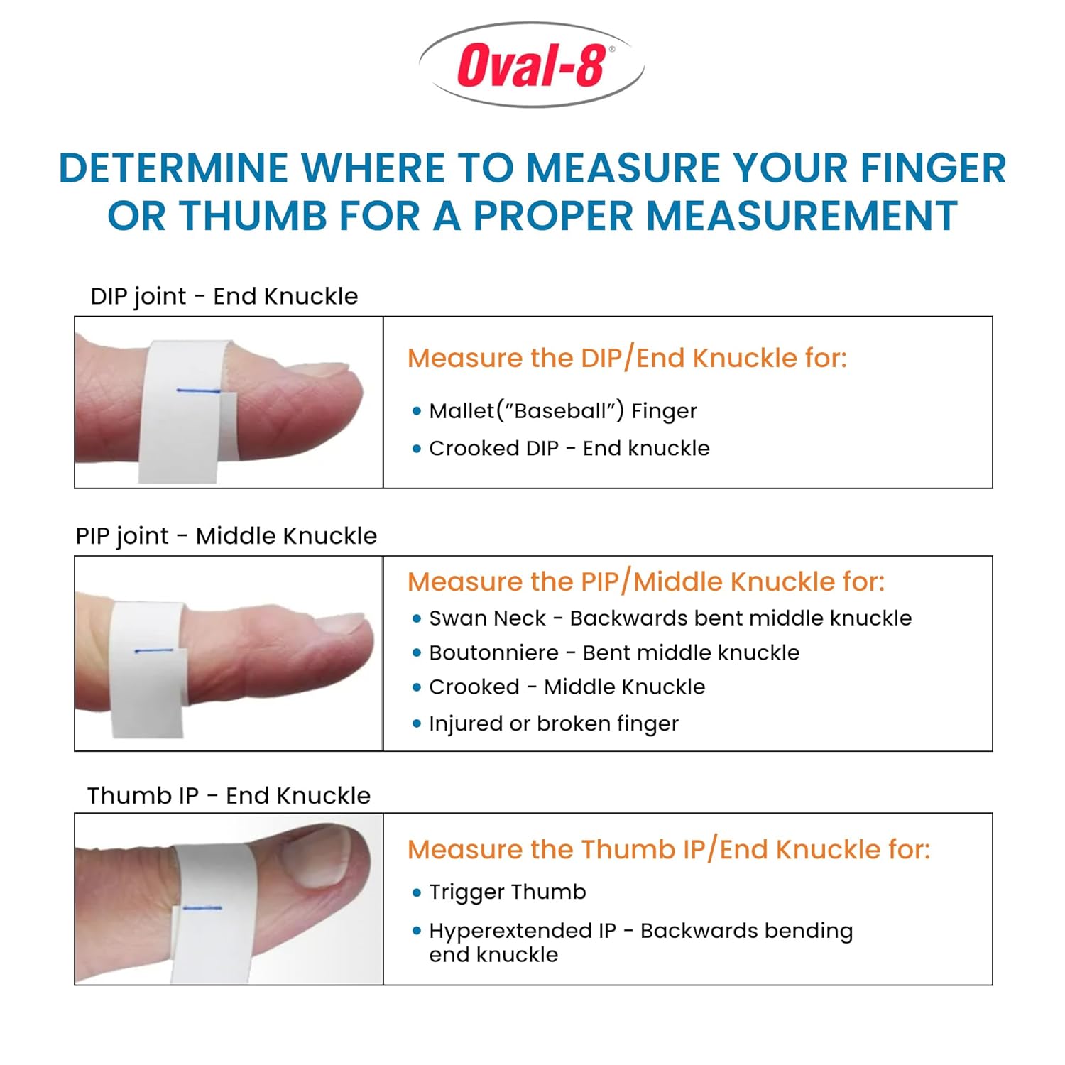 Oval Finger Splint for Arthritis, Trigger Finger and Thumb Support and Protection

