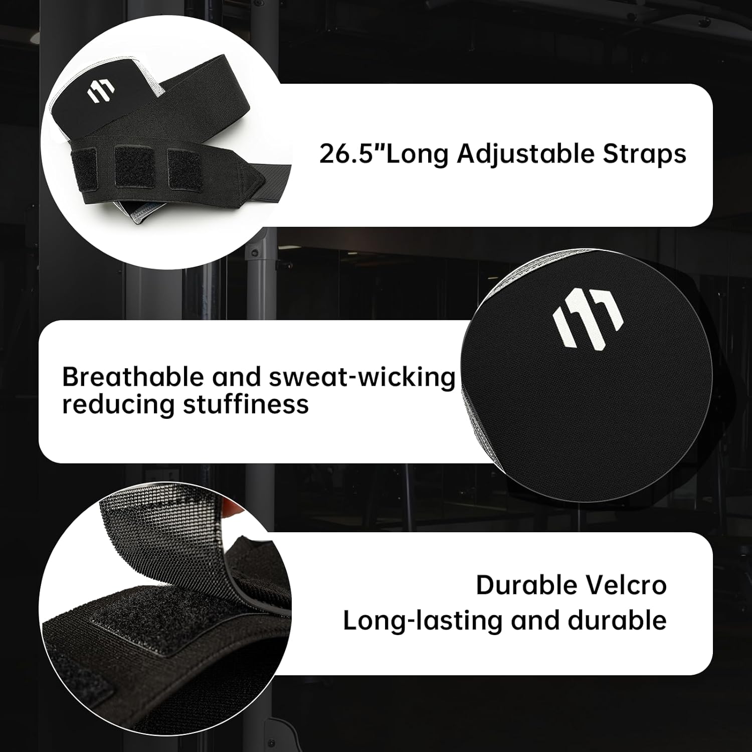 MANUEKLEAR Adjustable Compression Elbow Wraps for Weightlifting Neoprene Elbow Sleeves


