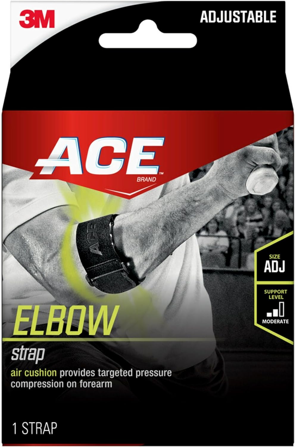 ACE Sport Tennis Joint Compression Support, Adjustable, Air Cushion

