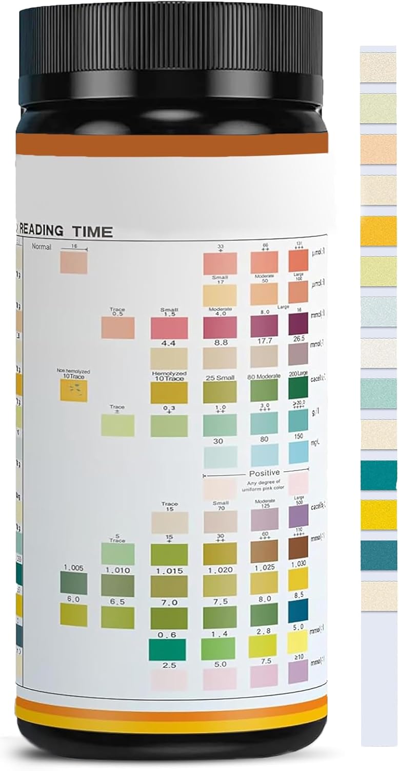 Urine Test Strips 13+ Panel, 150 Count Urinalysis Strips

