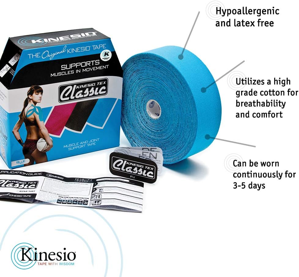 Kinesio Elastic Therapeutic Athletic Tape Tex Classic Roll

