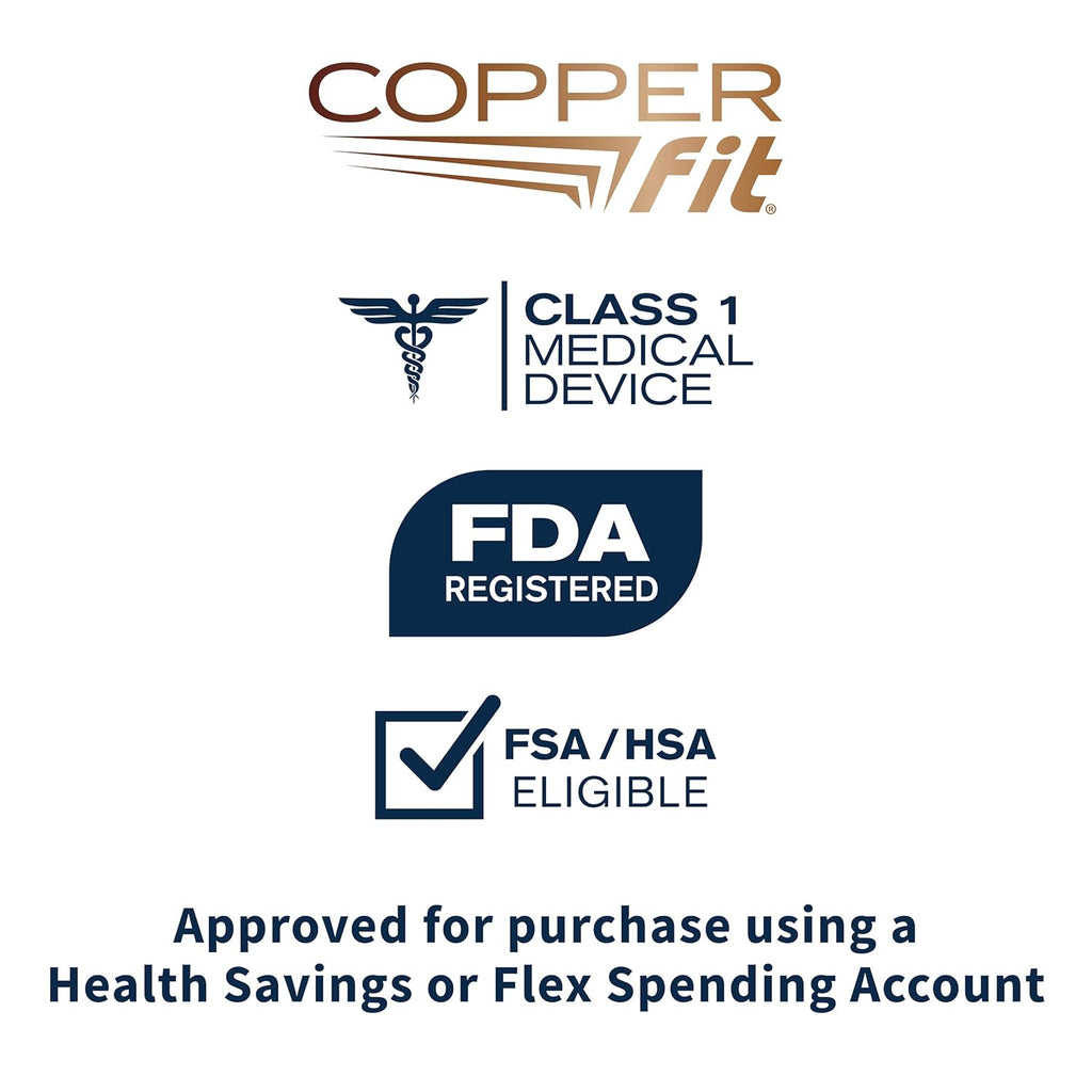 Copper Fit Mobilizer Knee Sleeve ProSeries with Removable Side Stabilizers Knee Support for Recovery Relief

