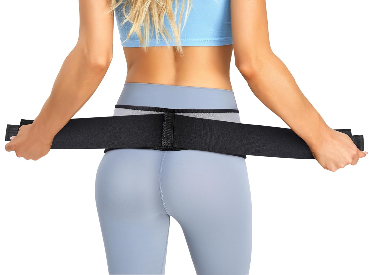 Pro Enrichment Sacroiliac SI Joint Belt, Adjustable Pelvic Lower Back Support Brace

