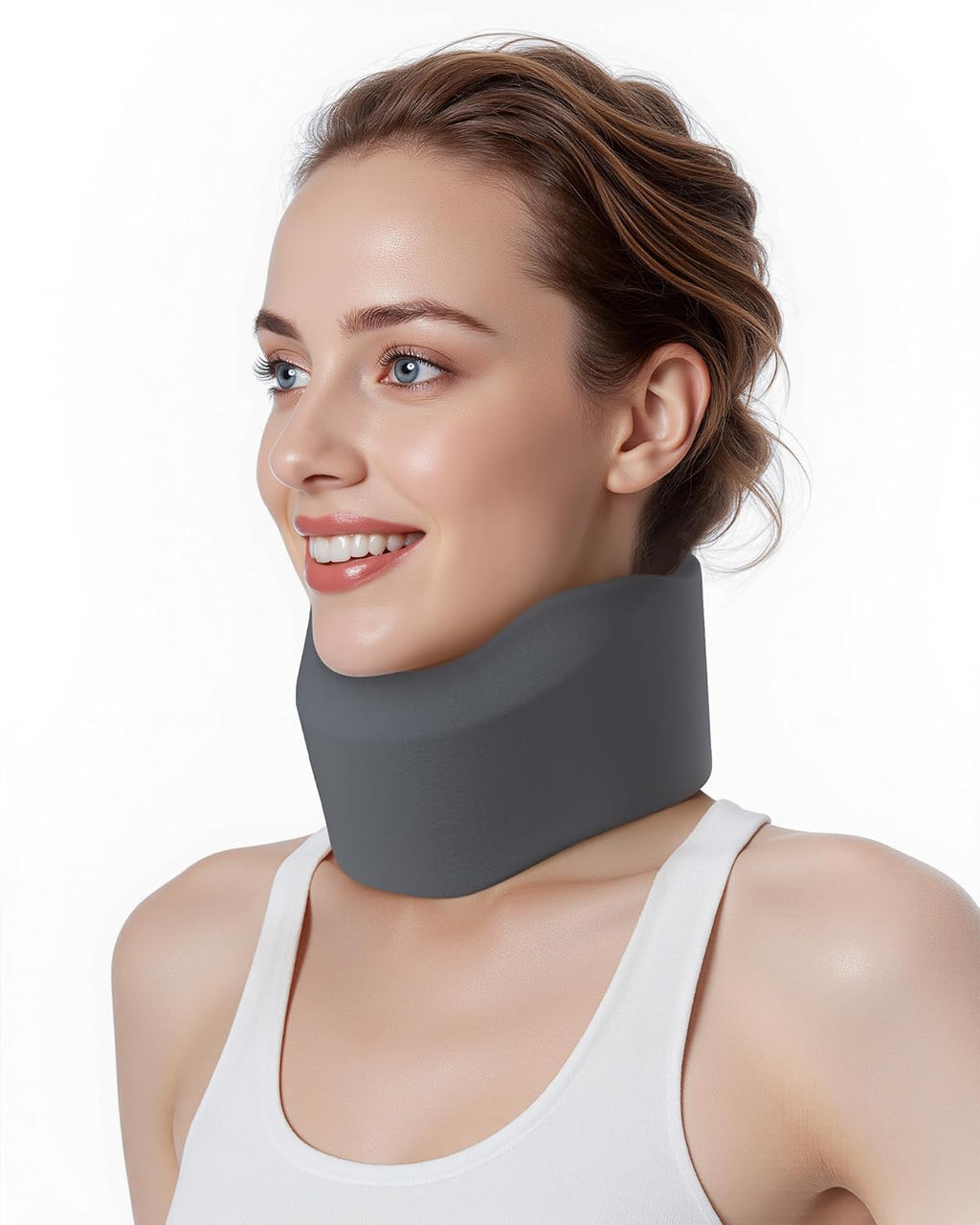 Soft Cervical Collar Neck Brace for Sleeping, Neck Pain Support

