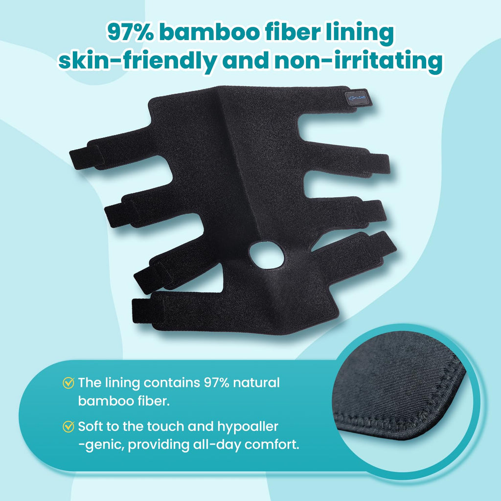 Sylong Swelling Edema Compression Wrap Adjustable Sleeve for Lower Leg Lymphedema

