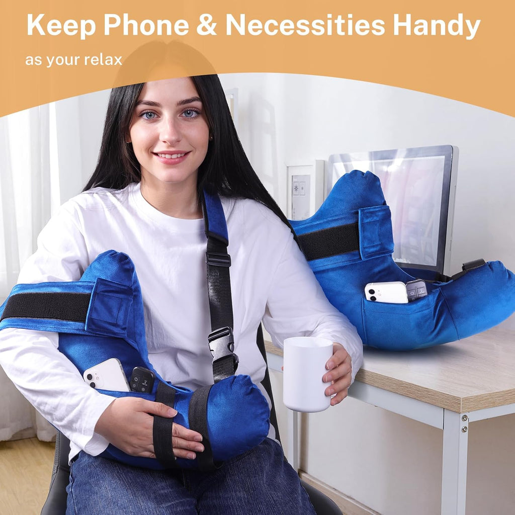 Shoulder Support Rotator Cuff Sling Pillow for Post-Surgery Recovery and Neck Care

