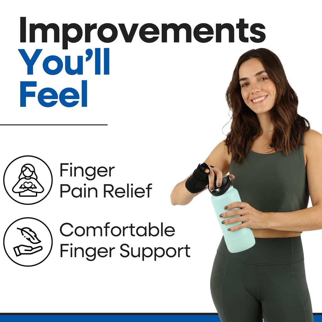 Armstrong America Metacarpal Finger Splint Hand Brace for Pinky and Ring Fingers

