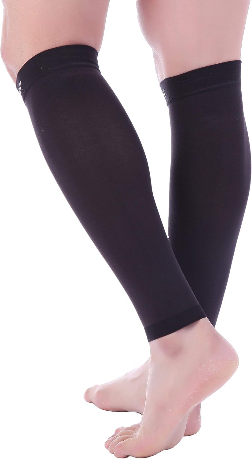 Doc Miller Graduated Compression Calf Sleeve 20–30mmHg Knee High for Men & Women

