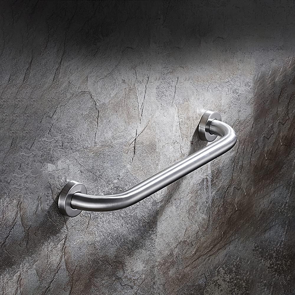Stainless Steel Bathroom Safety Grab Bar Anti-Slip Handrail ADA Compliant 500 lbs

