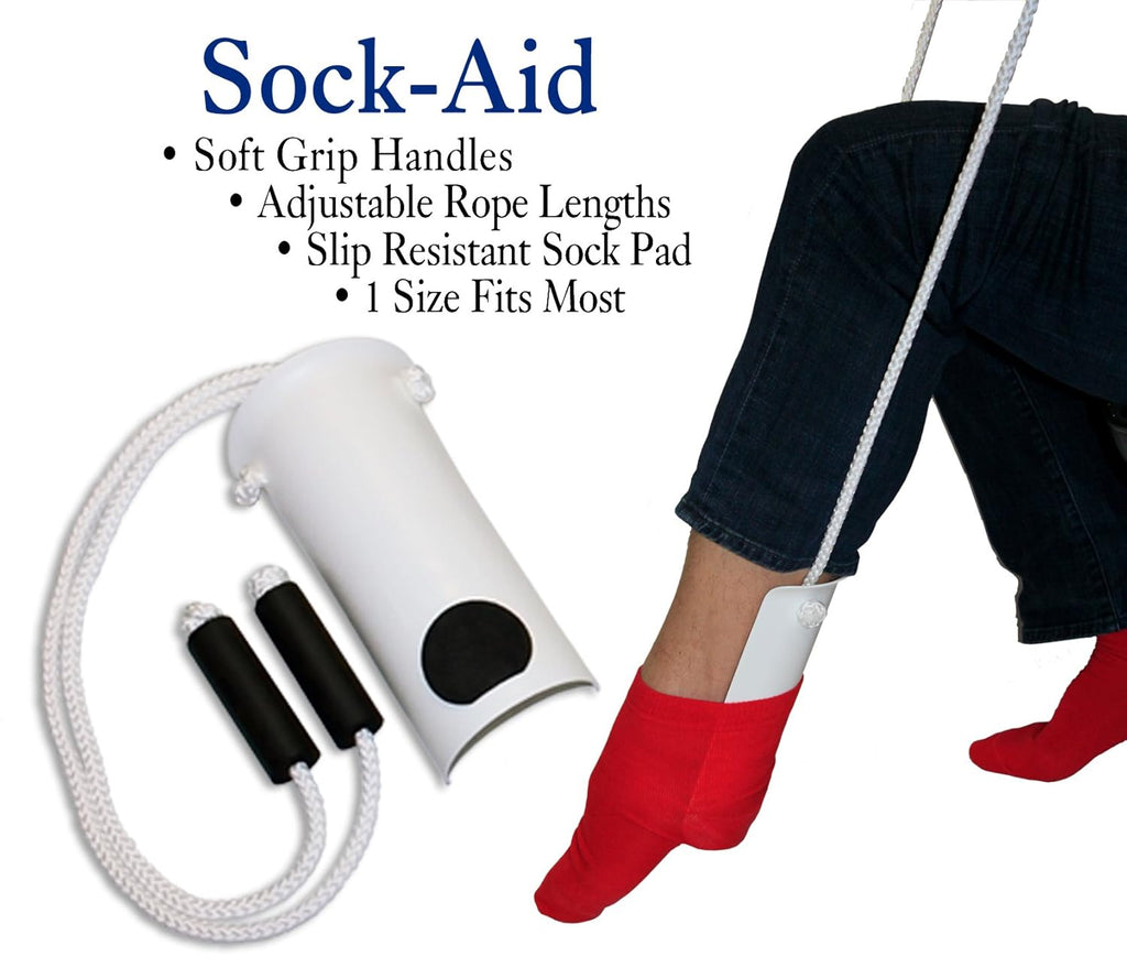 RMS Hip Kit Daily Living Aids Reacher Sock Aid Dressing Stick Bath Sponge Shoe Horn


