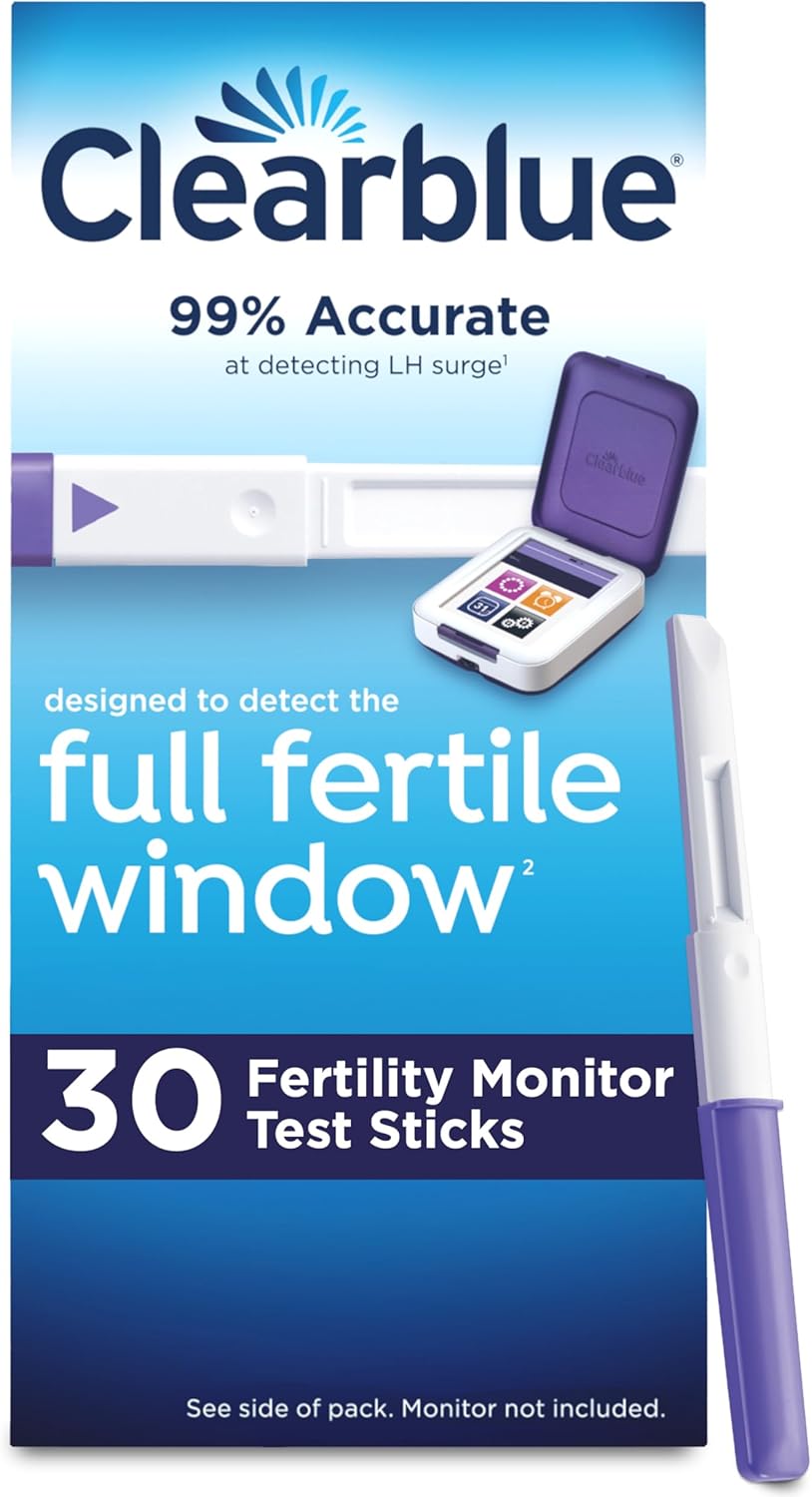 Clearblue LH and Estrogen Detection Sticks for Urine Home Hormone Tracking

