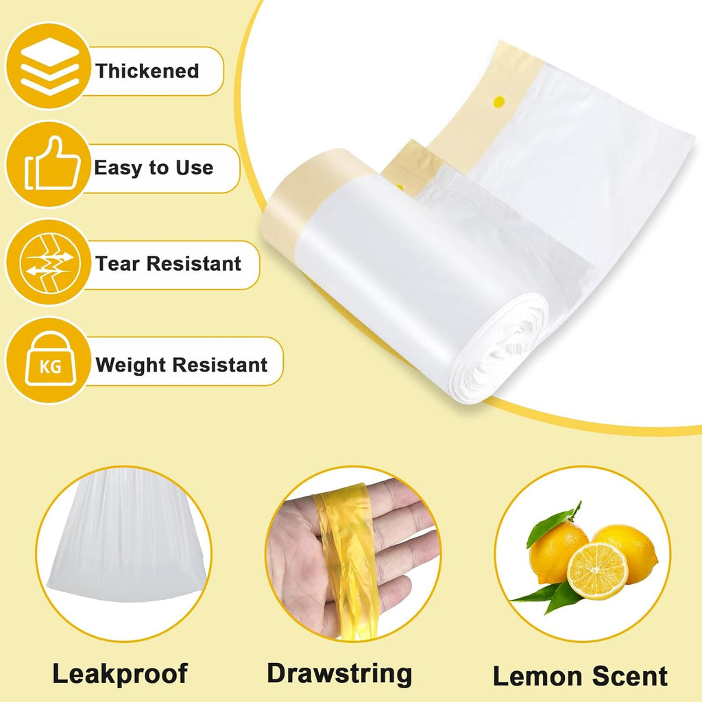 Bedside commode liner system with absorbent layers for leak control

