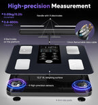 GE Smart Scale Digital Body Weight Scale 8-Electrode BIA Body Composition Analyzer

