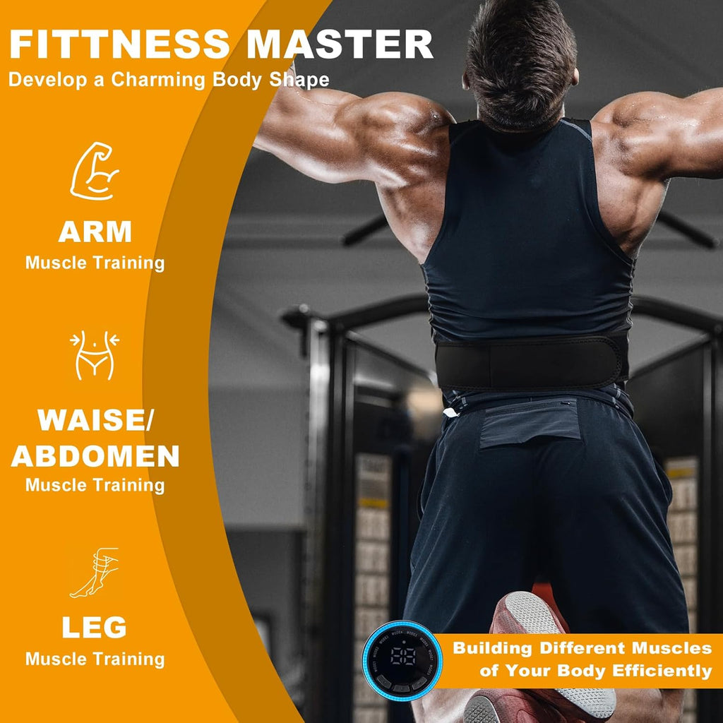 Electronic Muscle Stimulator EMS for Abdominal Toning, 8 Modes

