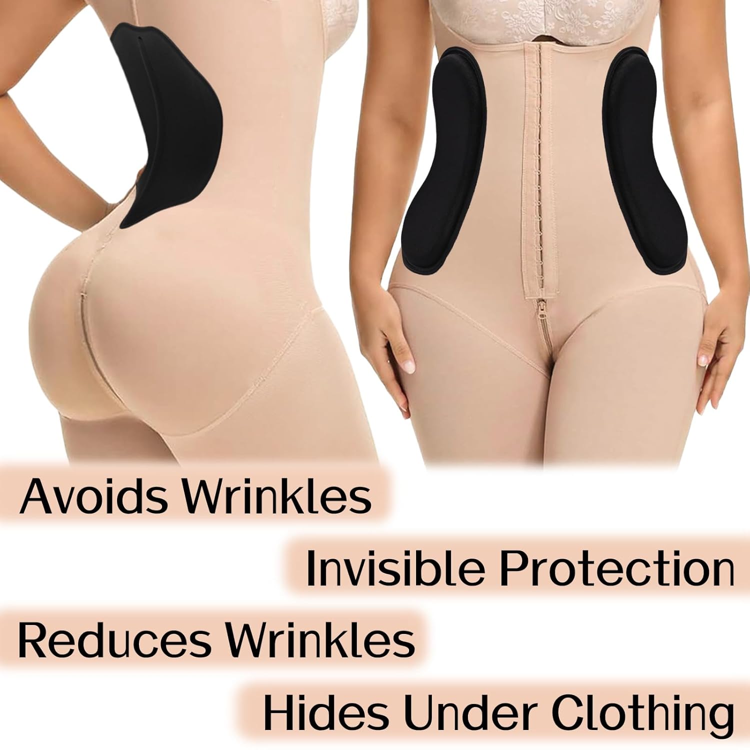 Lyreh Lipo Foam Abdominal & Lumbar Compression Boards Set for Post-Liposuction

