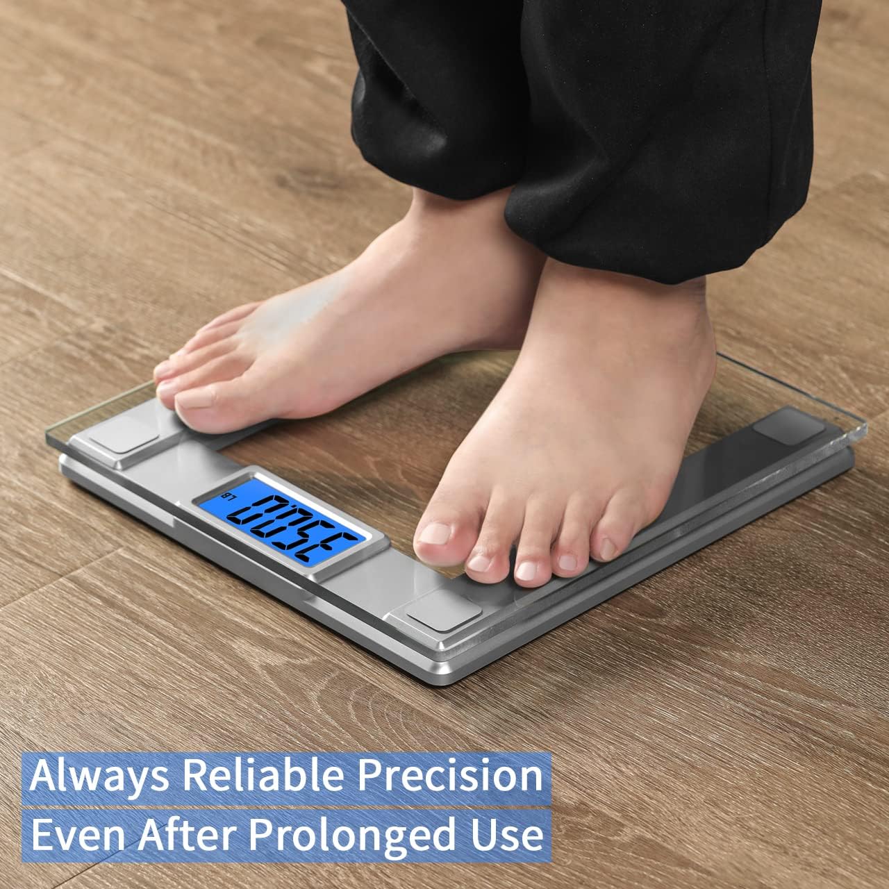Vitafit Digital Bathroom Scale BMI Smart App Tempered Glass 8mm LCD

