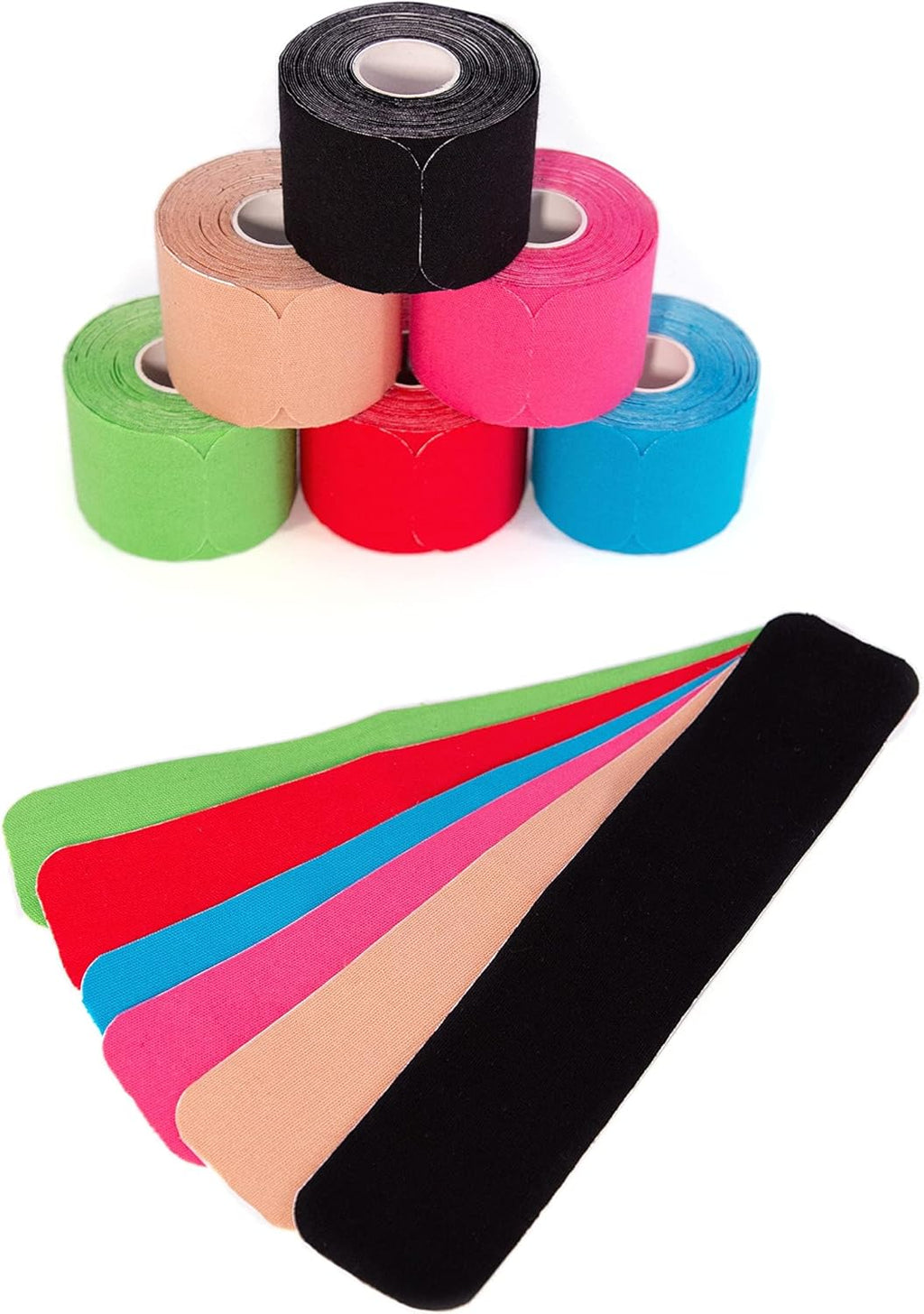 axion Kinesiology Tape cut-to-length multicolored sport tape for muscle support

