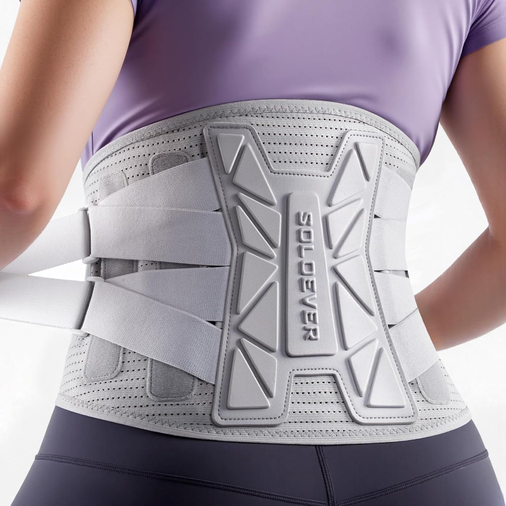 Medical-Grade Breathable Back Brace for Women Lumbar Support for Lower Back Pain

