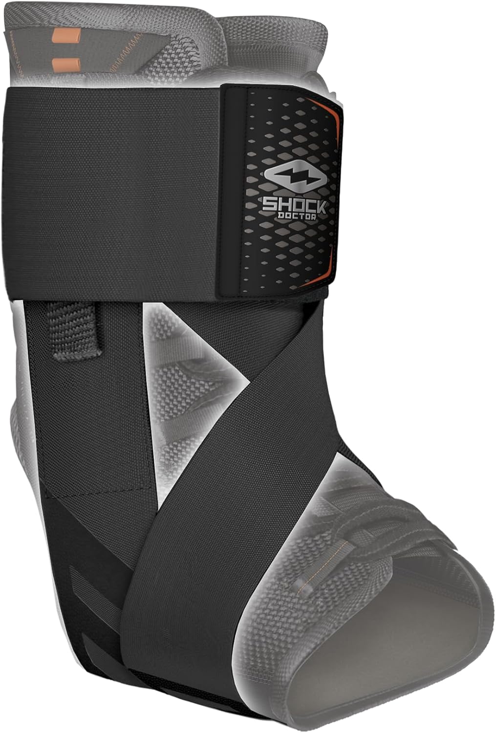 Shock Doctor Ultra Wrap Lace Ankle Brace, Maximum Support, Adjustable Compression

