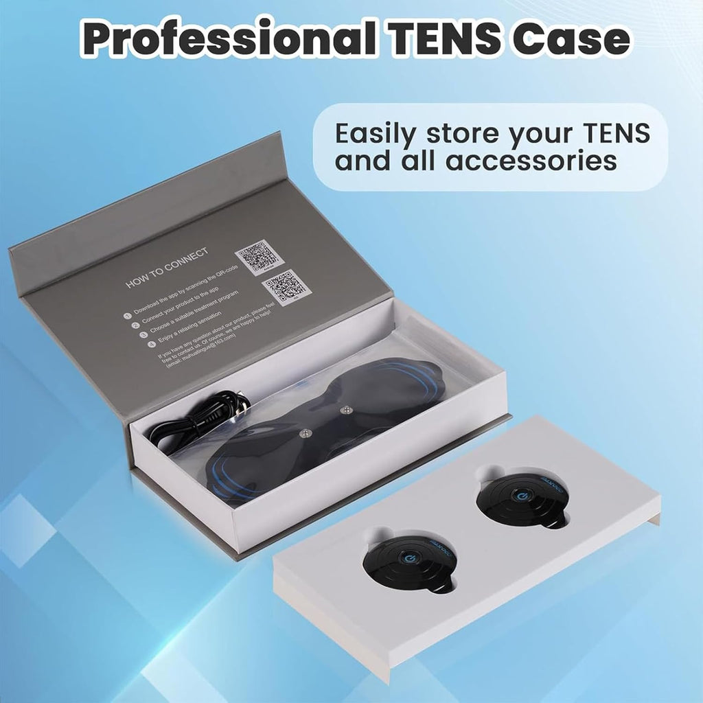 MASTOGO Wireless TENS Unit Muscle Stimulator with Bluetooth App Control

