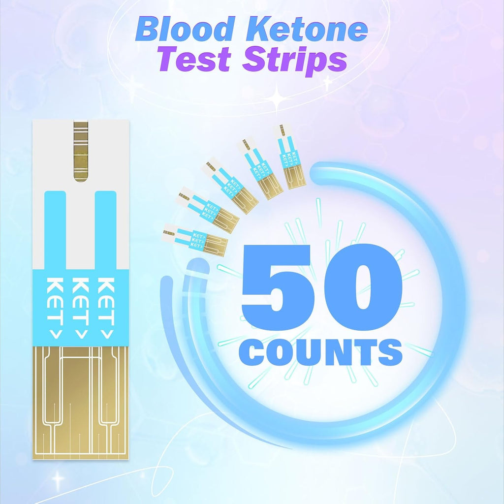 Medilax Blood Ketone Test Strips for Blood Ketone Monitoring

