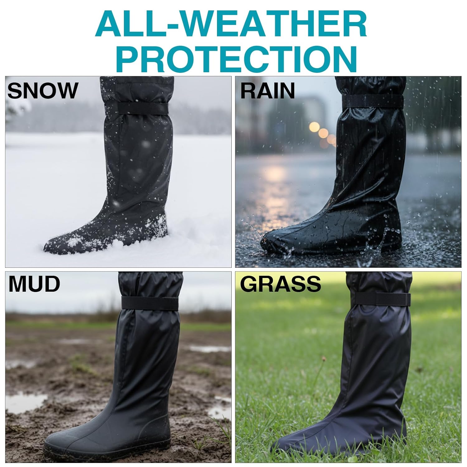 Waterproof Boot Cover for Orthopedic Walking Boots, Fracture Boots, CAM Walker

