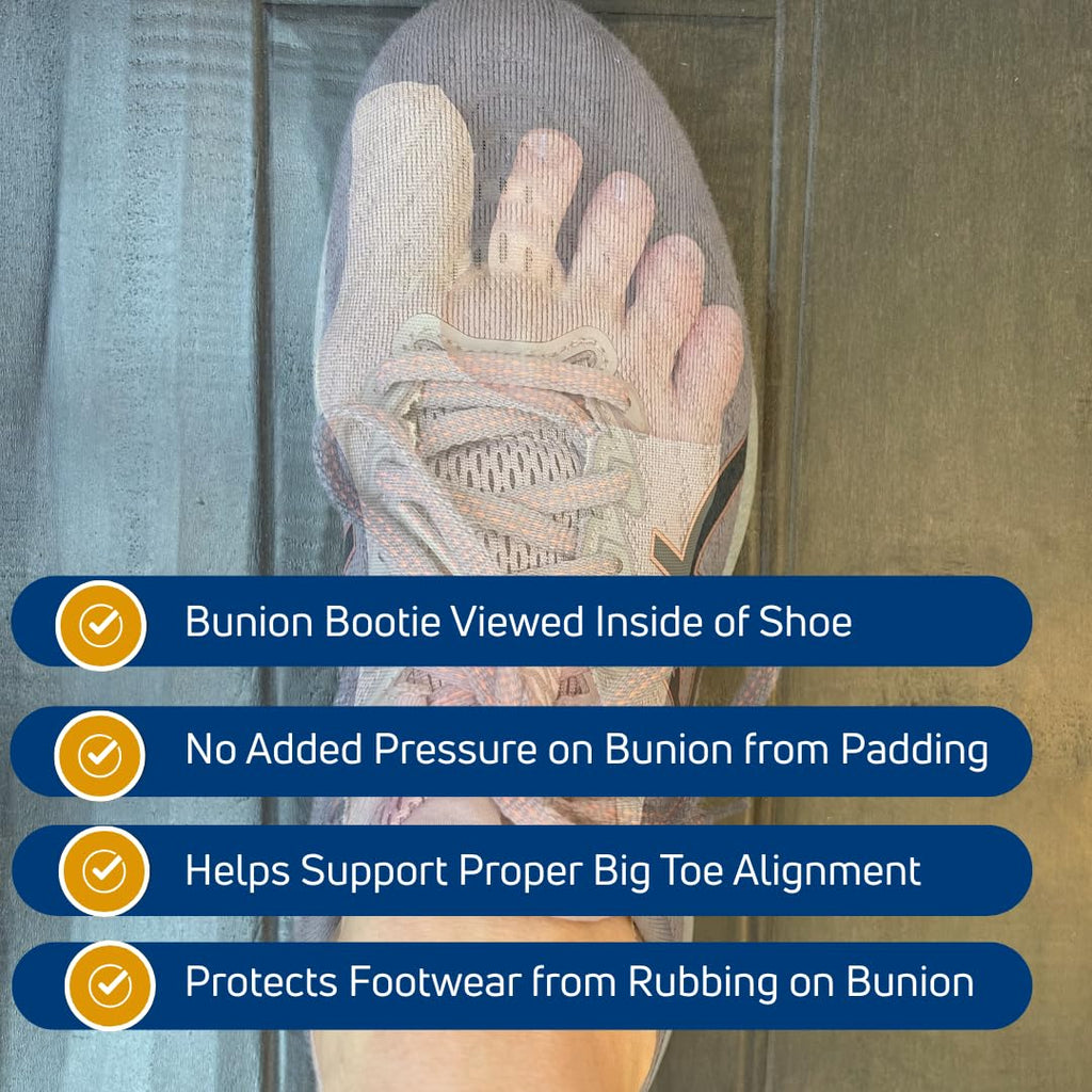 Bunion Corrector for Women Big Toe Straightener, Ultra-Thin Shoe-Friendly Sock

