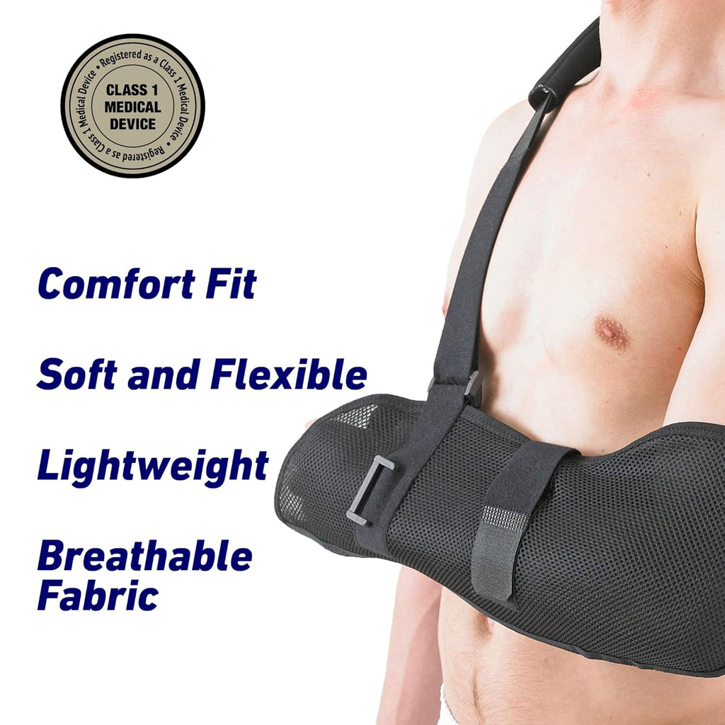 Neo-G Breathable Arm Sling with Adjustable Straps, Class 1 Medical Device

