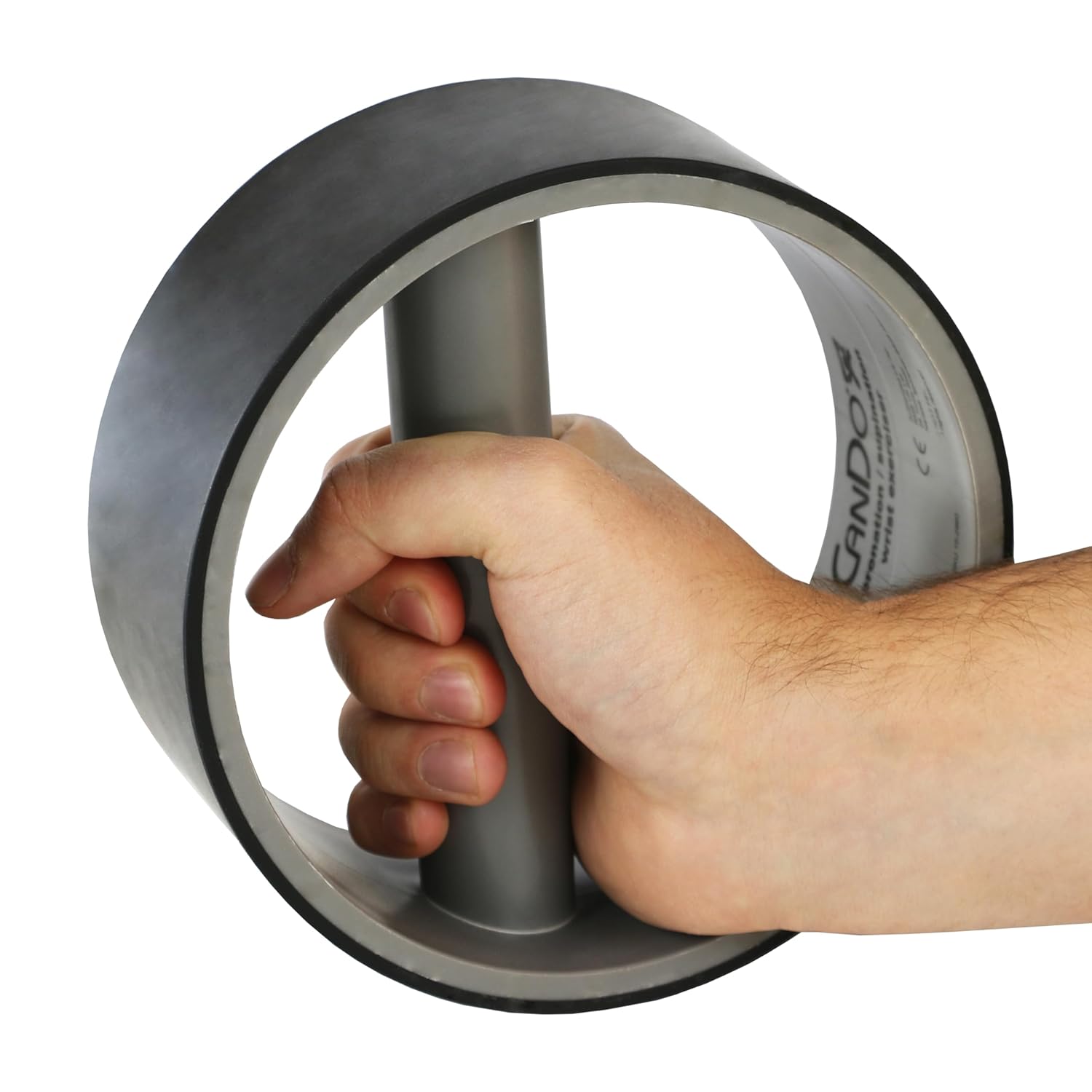 CanDo Pronation Supination Wrist Exercise Wheel for Forearm Rehab

