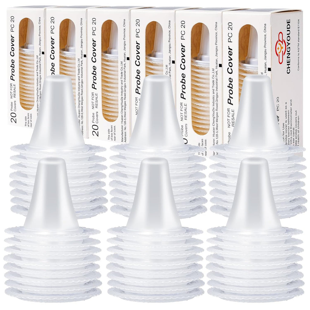 Braun Ear Thermometer Probe Covers, Disposable Lens Filters, Refill Caps

