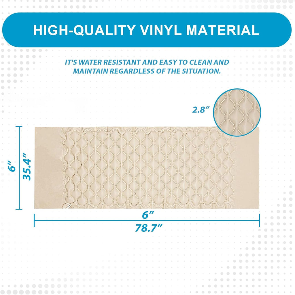 MedVance Alternating Air Pressure Mattress Pad with Ultra-Quiet Pump for Bed Sores

