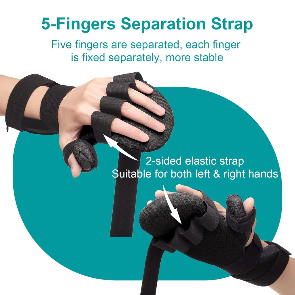 Sylong Resting Hand Splint for Carpal Tunnel Night Wrist Brace Finger Stabilizer

