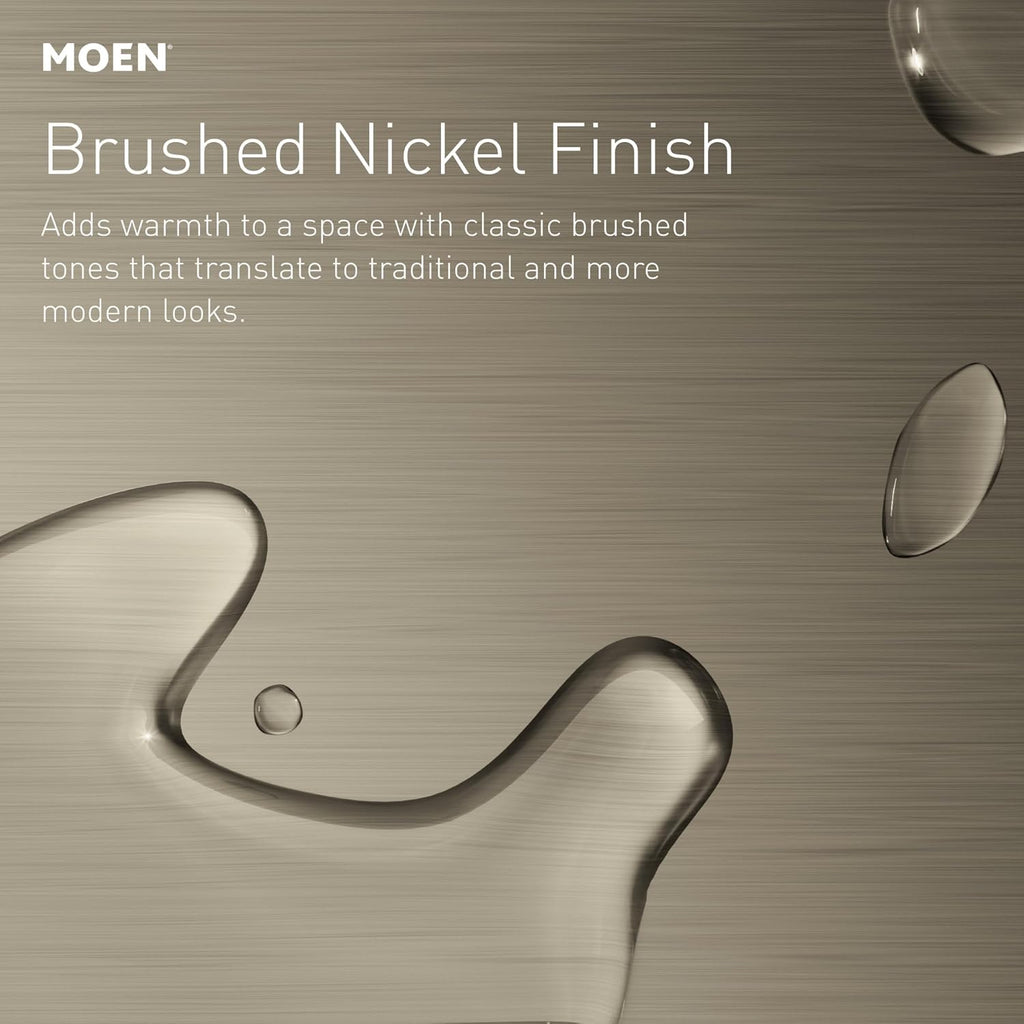 Moen Home Care Bathroom Safety Handrail with Storage Shelf, 16 in, R2356DBN

