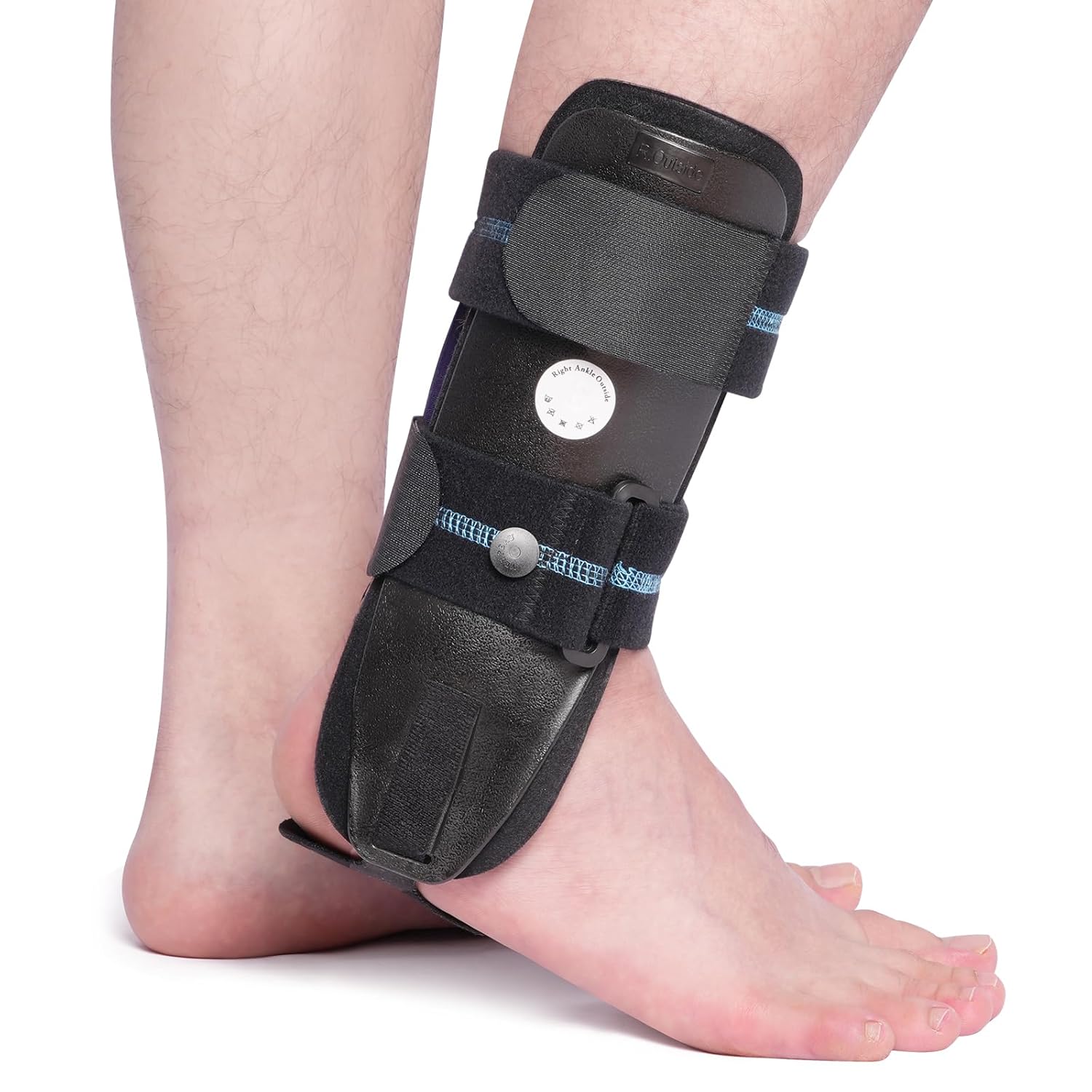 Velpeau Air Adjustable Rigid Stirrup Ankle Support Brace for Sprains

