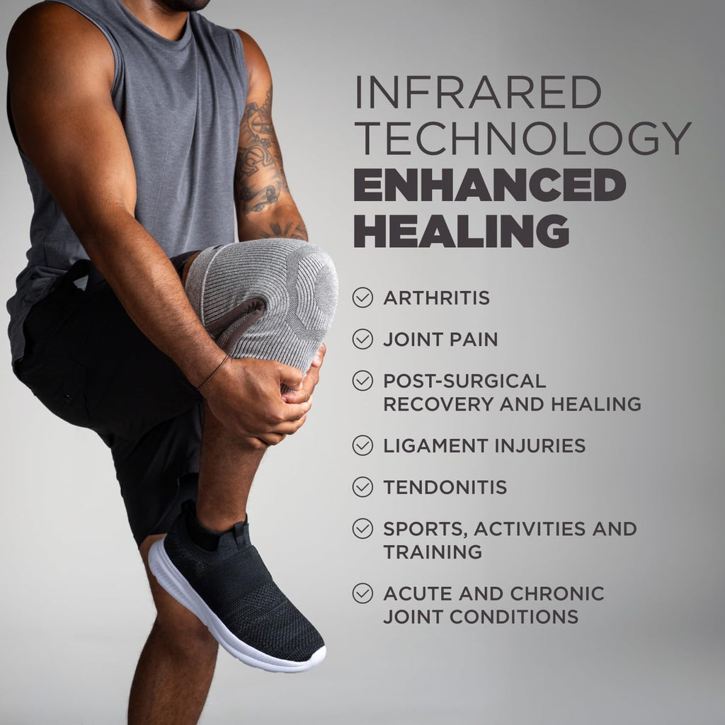 Incrediwear Knee Sleeve with Infrared Compression for Knee Pain Relief and Support

