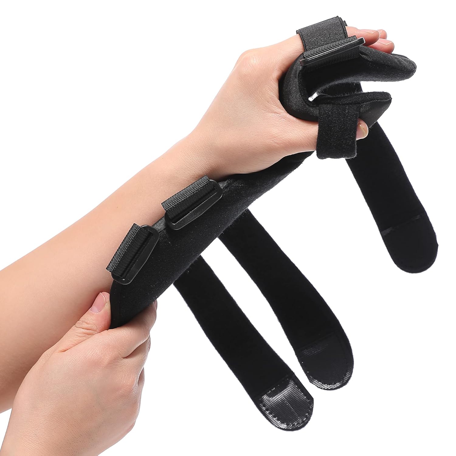 Fanwer Resting Hand Splint with Finger Separators, Hand Brace for Wrist Pain

