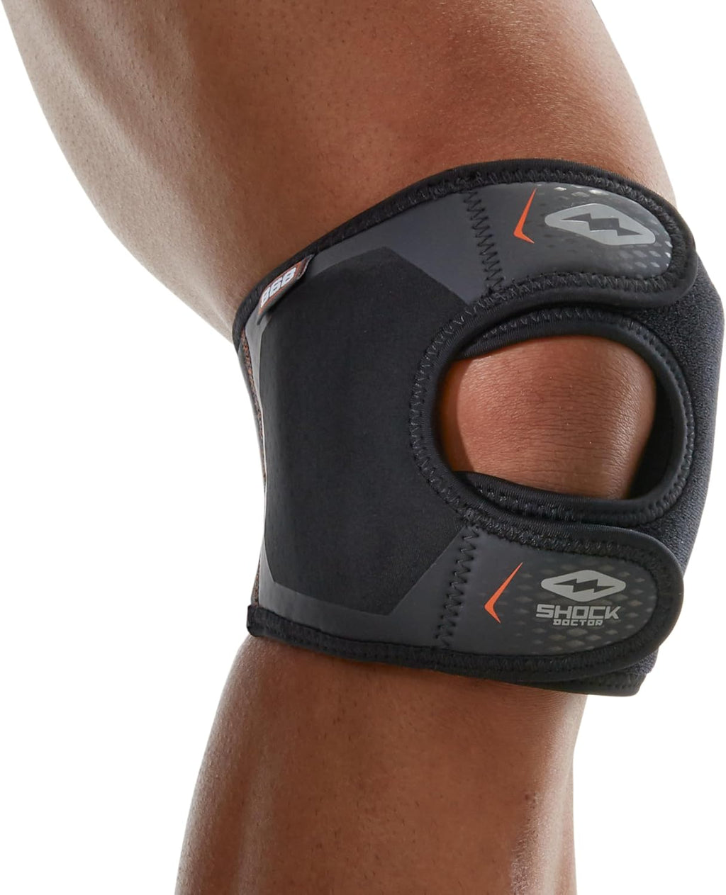 Shock Doctor Knee Patella Support Wrap with Dual Strap Compression

