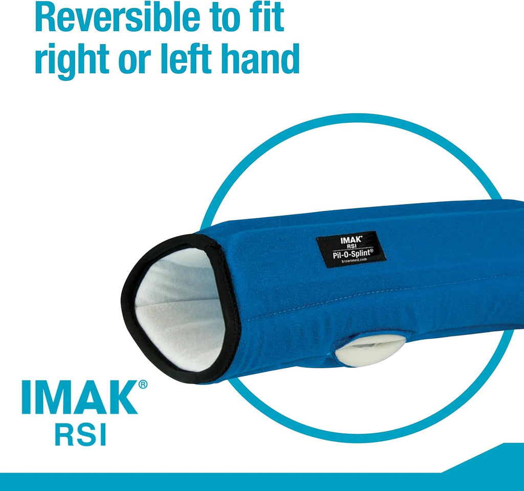 Brownmed IMAK RSI Pil-O-Splint Wrist Brace for Carpal Tunnel, Night Support


