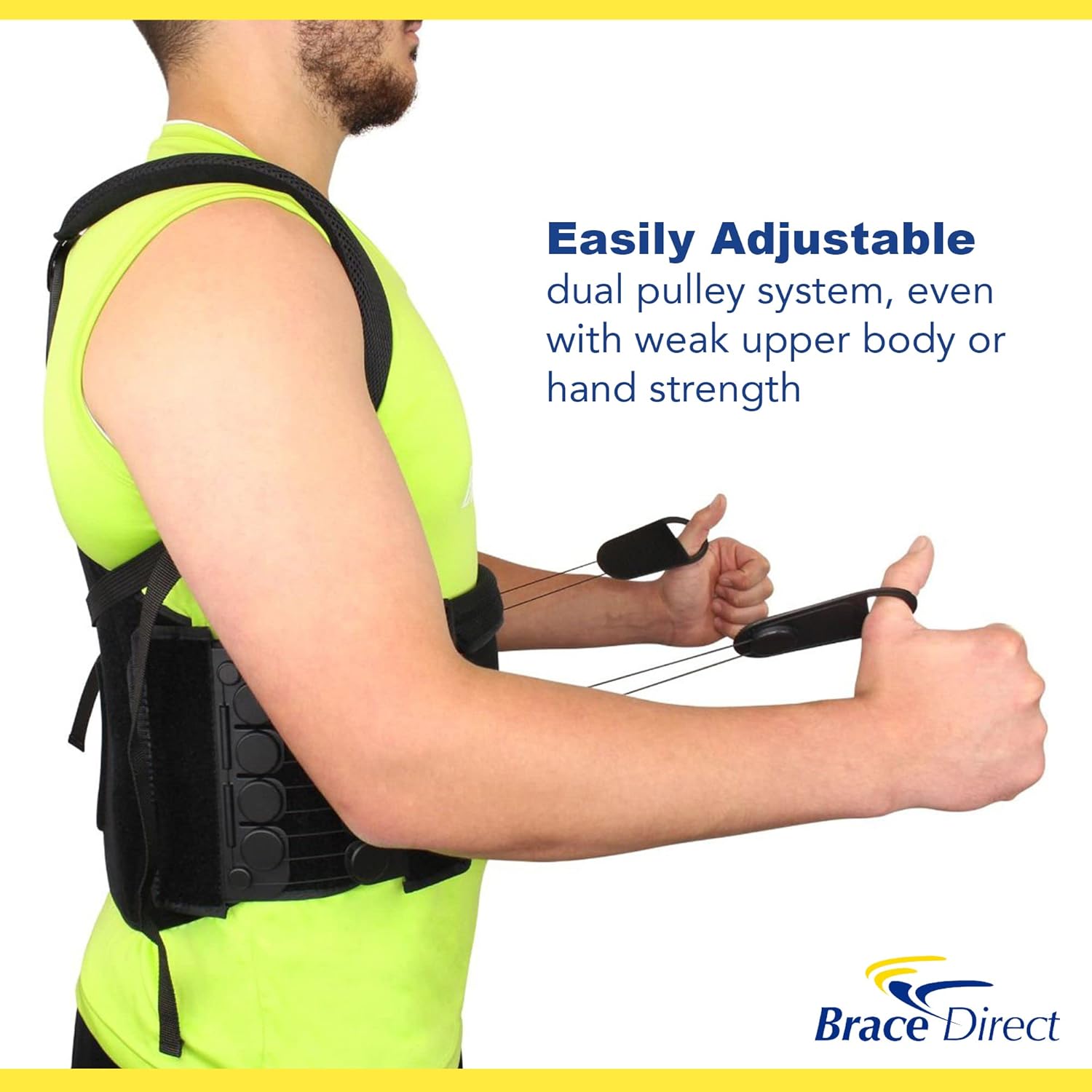 Cybertech Back Straightener Brace Posture Corrector Vest for Kyphosis Support

