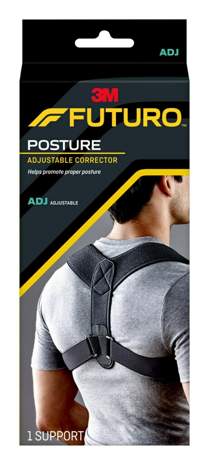 FUTURO Posture Aid for Men and Women, Breathable Shoulder Strap System

