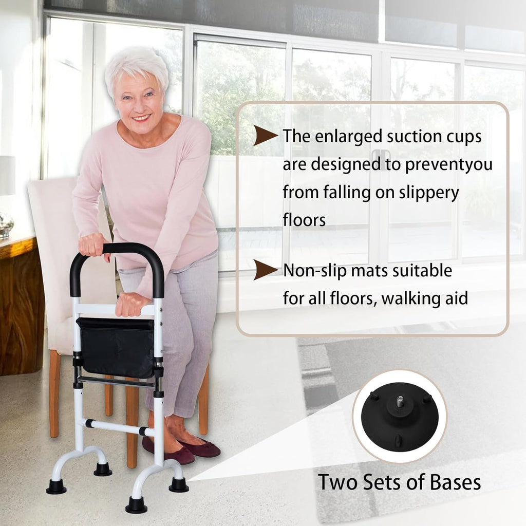 Adjustable Couch Stand Assist Aid with Night Light, Carbon Steel, Up to 300 lb


