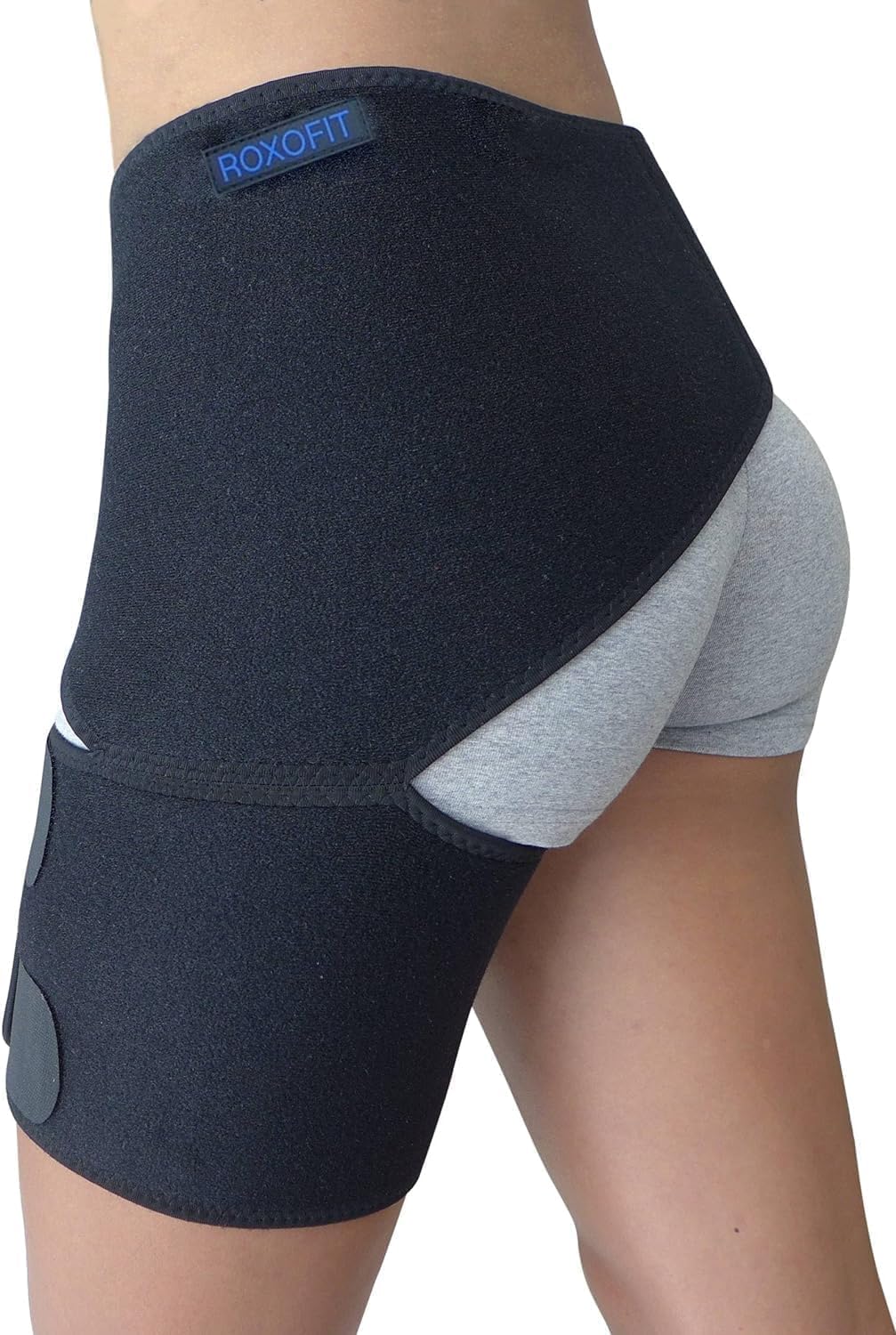 Hip Brace for Sciatica, Groin Compression Wrap, SI Joint Support, Thigh Sleeve

