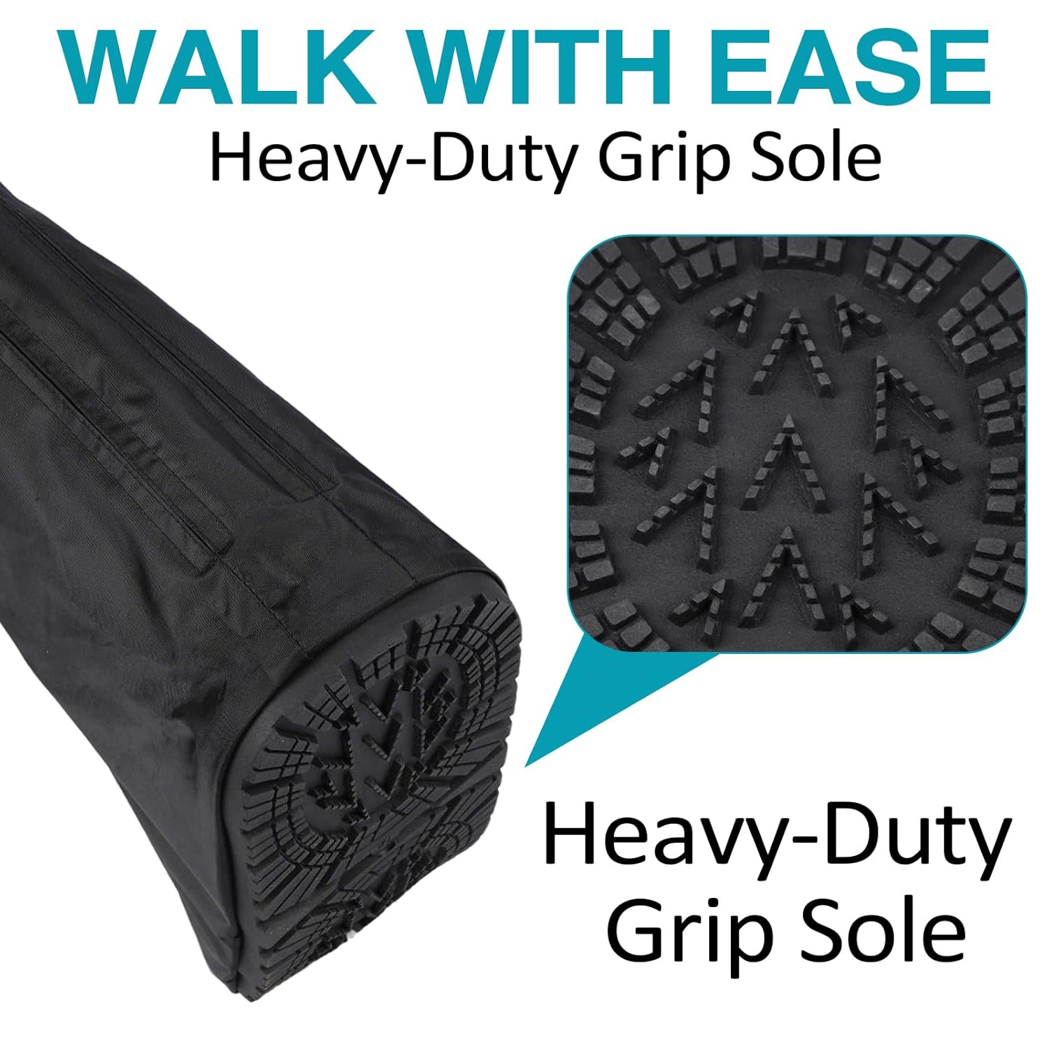 Waterproof Boot Cover for Orthopedic Walking Boots, Fracture Boots, CAM Walker

